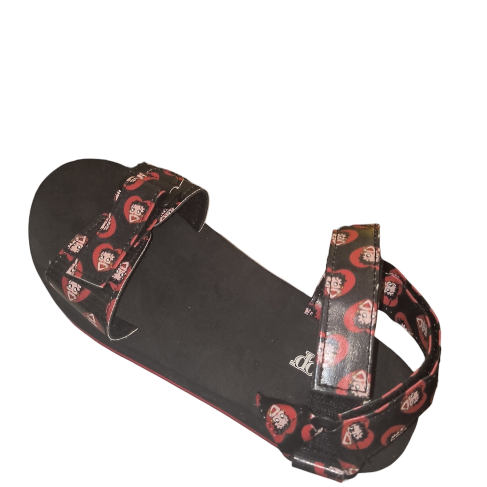 Velcro Woman's Sandals Betty Boop